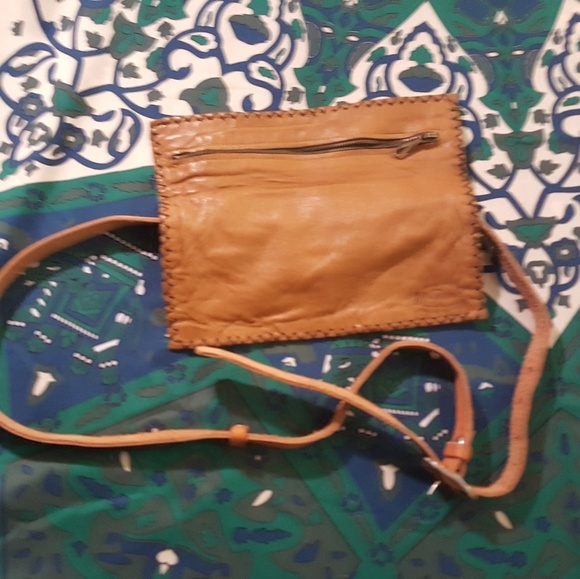 Vintage Italian Leather Waistpak or Crossbody - Picture 1 of 5